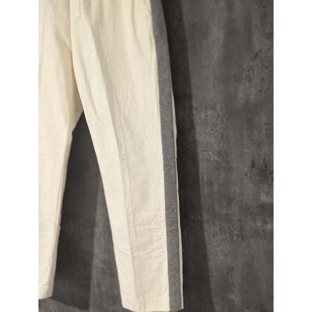 Women's Ports 1961 Pants size 4 White & Grey - Picture 4 of 13